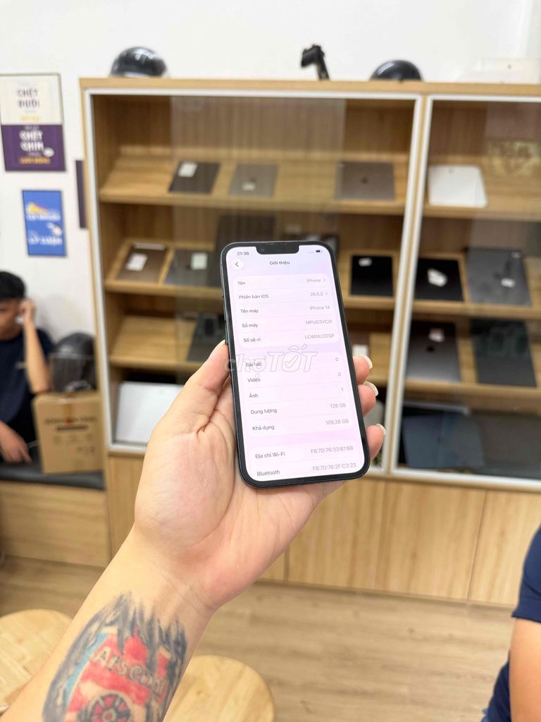 Apple iPhone 14 128GB QTE Zin Áp Nguyên Bản. Mua bán Điện thoại tại Quận Đống Đa Hà Nội được đăng bởi Hà Nội Mobile Bao Duyệt Nợ Xấu hình 1