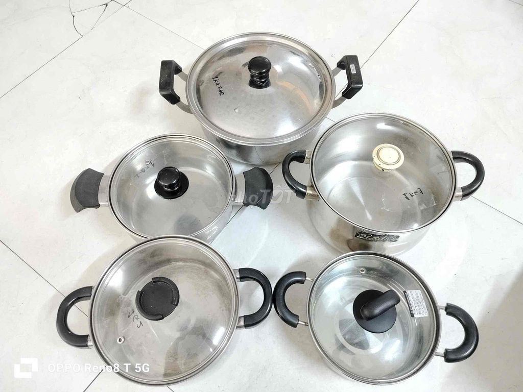 bộ nồi inox nhật