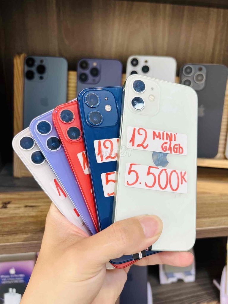 12mini 64gb 128gb Góp đưa trước 50% lấy máy về