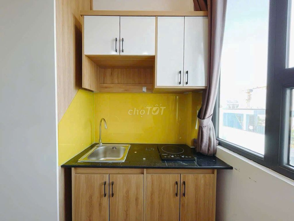 Квартира 1 спальня, балкон, 35 кв.м, полностью меблирована, рядом с мостом Тан Тхуан 2
