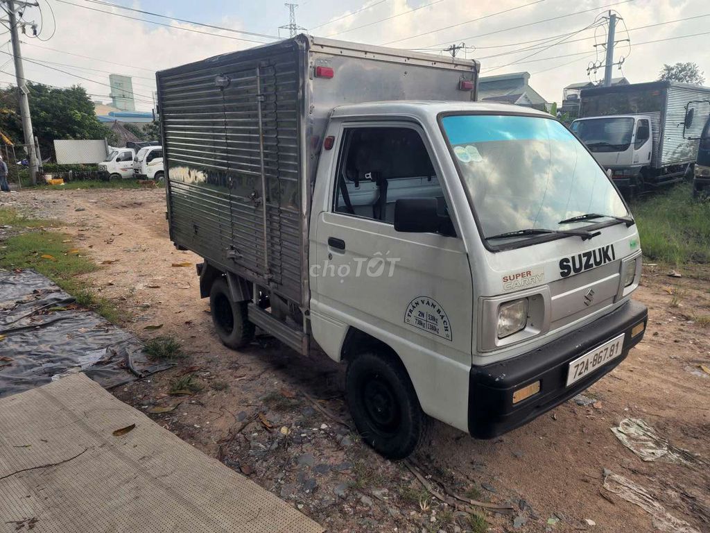 Bán gấp Suzuki 500kg đời 2012 thùng kín 2m2. Mua bán Xe tải, xe ben tại Thành phố Thuận An Bình Dương được đăng bởi Hồ Xe Tải hình 1