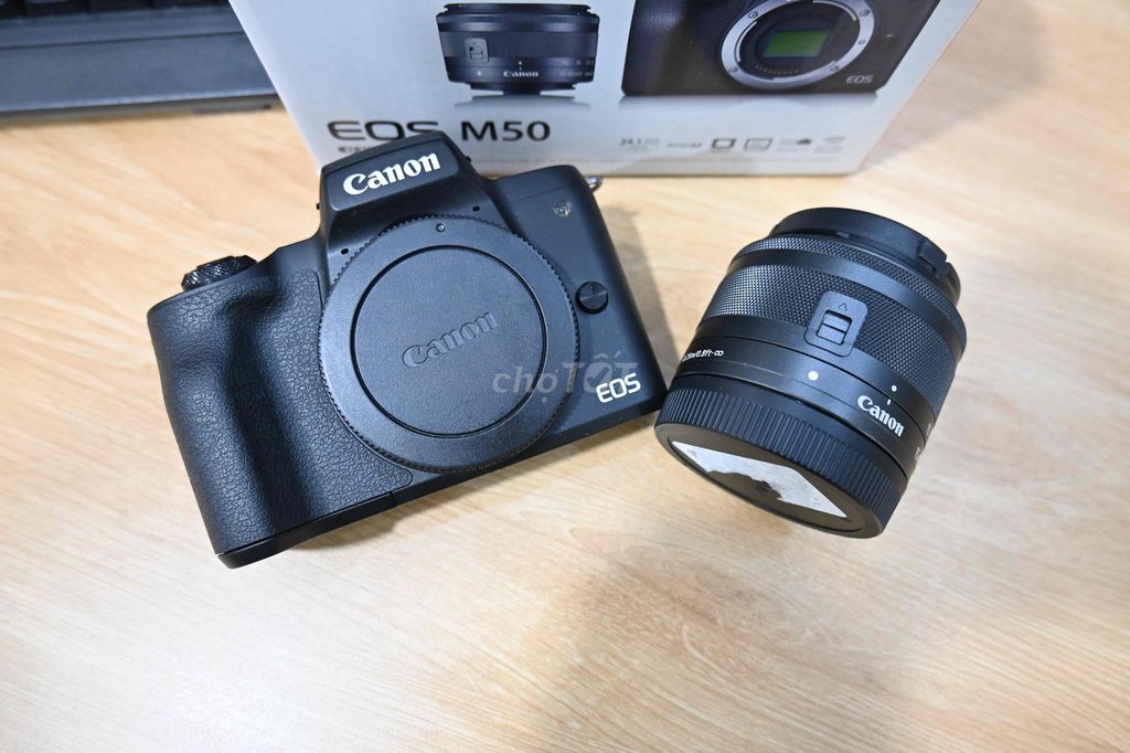 Máy ảnh Canon M50 vs 15 45 stm đẹp đẽ. Mua bán Máy ảnh, Máy quay tại Quận Tân Bình Tp Hồ Chí Minh được đăng bởi Lê Thị Phương Thảo hình 1