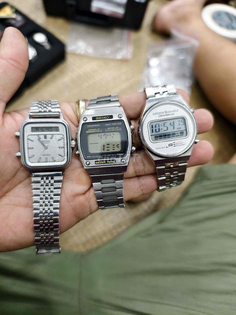 Đồng hồ Seiko Silver Wave citizen tank điện tử 3 e. Mua bán Đồng hồ tại Quận 10 Tp Hồ Chí Minh được đăng bởi lê mạnh tuân hình 1
