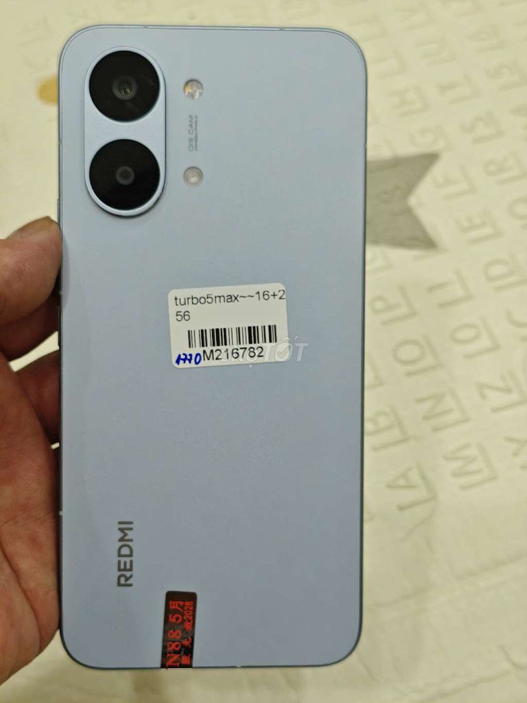 Xiaomi Redmi Turbo 5 Max 16/ 256GB Xanh. Mua bán Điện thoại tại Quận Hoàng Mai Hà Nội được đăng bởi Nguyennoi hình 1