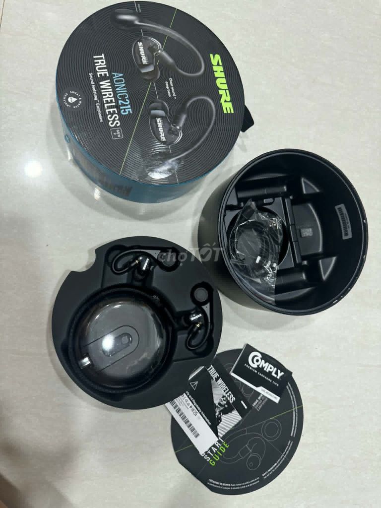 Tai nghe Shure Aonic 215 Đen Chưa sử dụng. Mua bán Tivi, Âm thanh tại Quận Gò Vấp Tp Hồ Chí Minh được đăng bởi Lê Tuấn Thanh hình 1