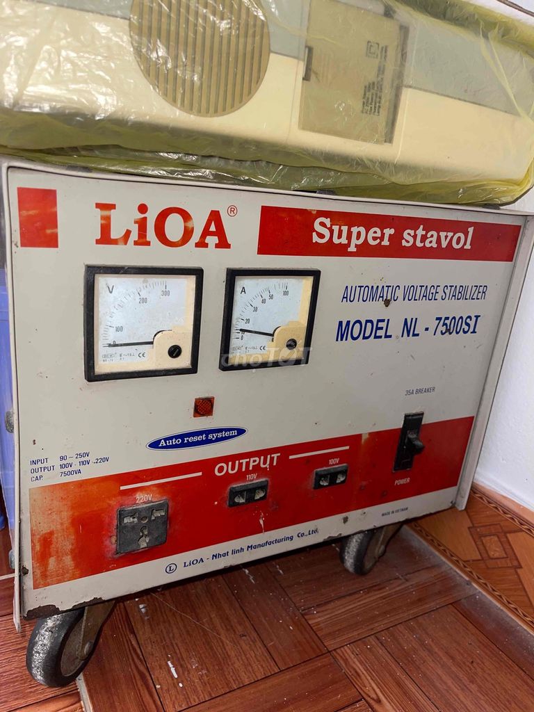 Ổn áp LIOA NL-7500SI Đã sử dụng. Mua bán Đồ chuyên dụng, Giống nuôi trồng tại Huyện Tiền Hải Thái Bình được đăng bởi Quý hình 1