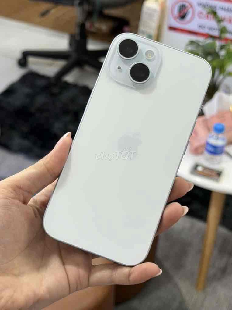Apple iPhone 15 Xanh VN/A Like New 99% Pin 92%. Mua bán Điện thoại tại Quận 8 Tp Hồ Chí Minh được đăng bởi TRƯỜNG MOBILE  hình 1