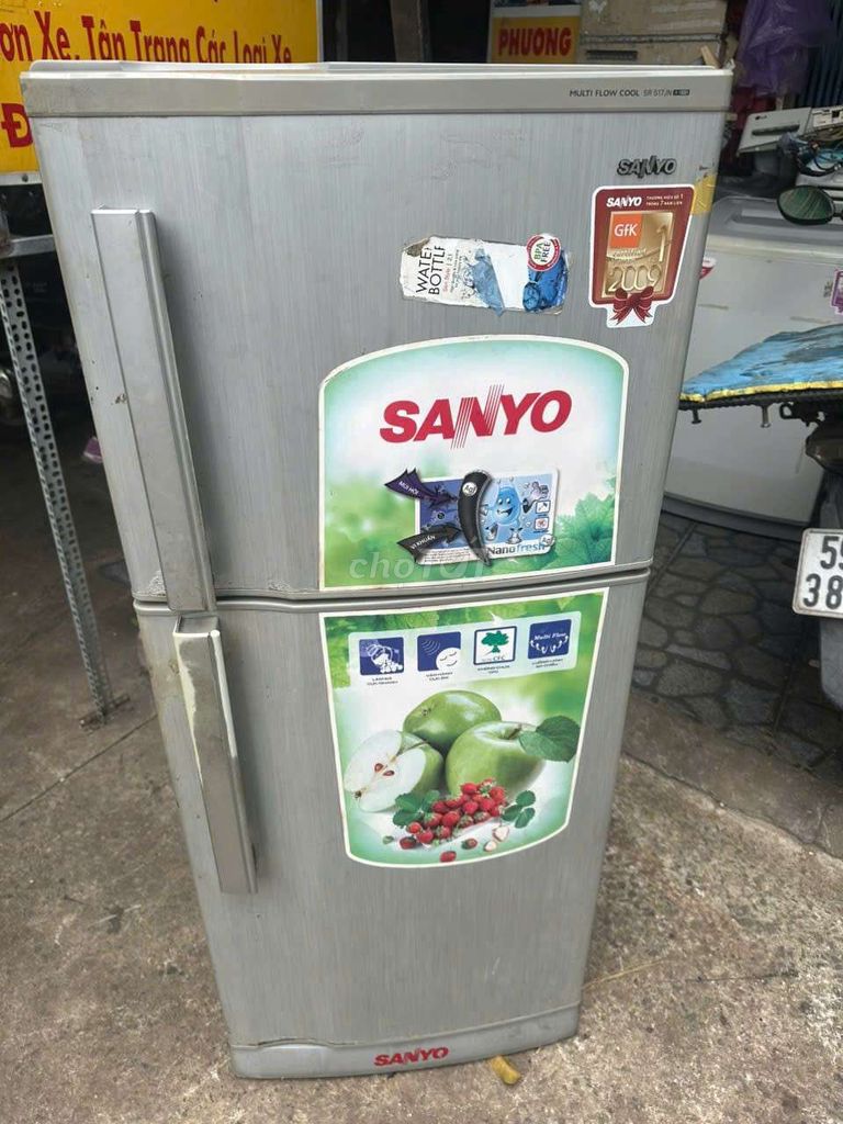 Tủ lạnh Sanyo SR-S17JN(S) Xám 170L. Mua bán Tủ lạnh tại Quận Tân Phú Tp Hồ Chí Minh được đăng bởi bi  hình 1