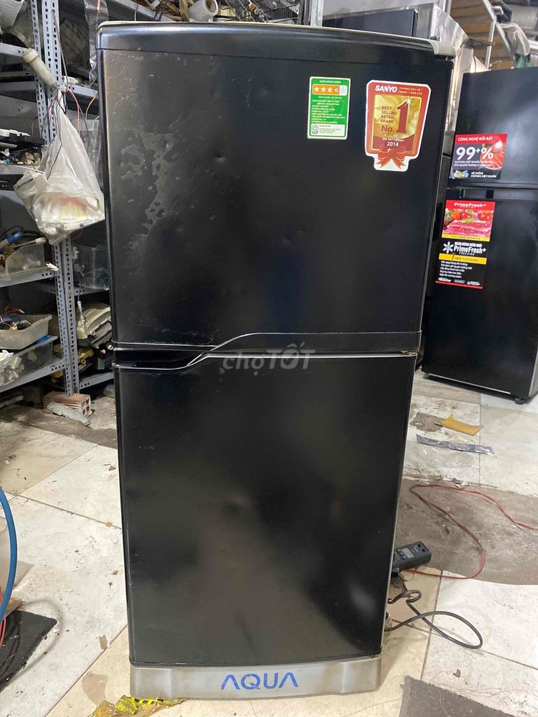 Tủ lạnh Aqua AQR-125AN Đen 110 lít. Mua bán Tủ lạnh tại Quận 8 Tp Hồ Chí Minh được đăng bởi MuaBanDienLanh hình 1