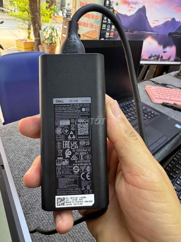 Bán máy Dell dư sạc Type C 65w ae cần call ạ. Mua bán Linh kiện (RAM, Card...) tại Quận 4 Tp Hồ Chí Minh được đăng bởi Nguyễn hình 1