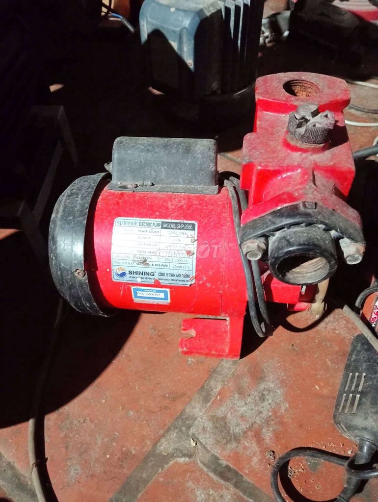Máy bơm nước SHINING SHP-255E Đỏ. Mua bán Đồ chuyên dụng, Giống nuôi trồng tại Huyện Phúc Thọ Hà Nội được đăng bởi tuấn anh đoàn hình 1