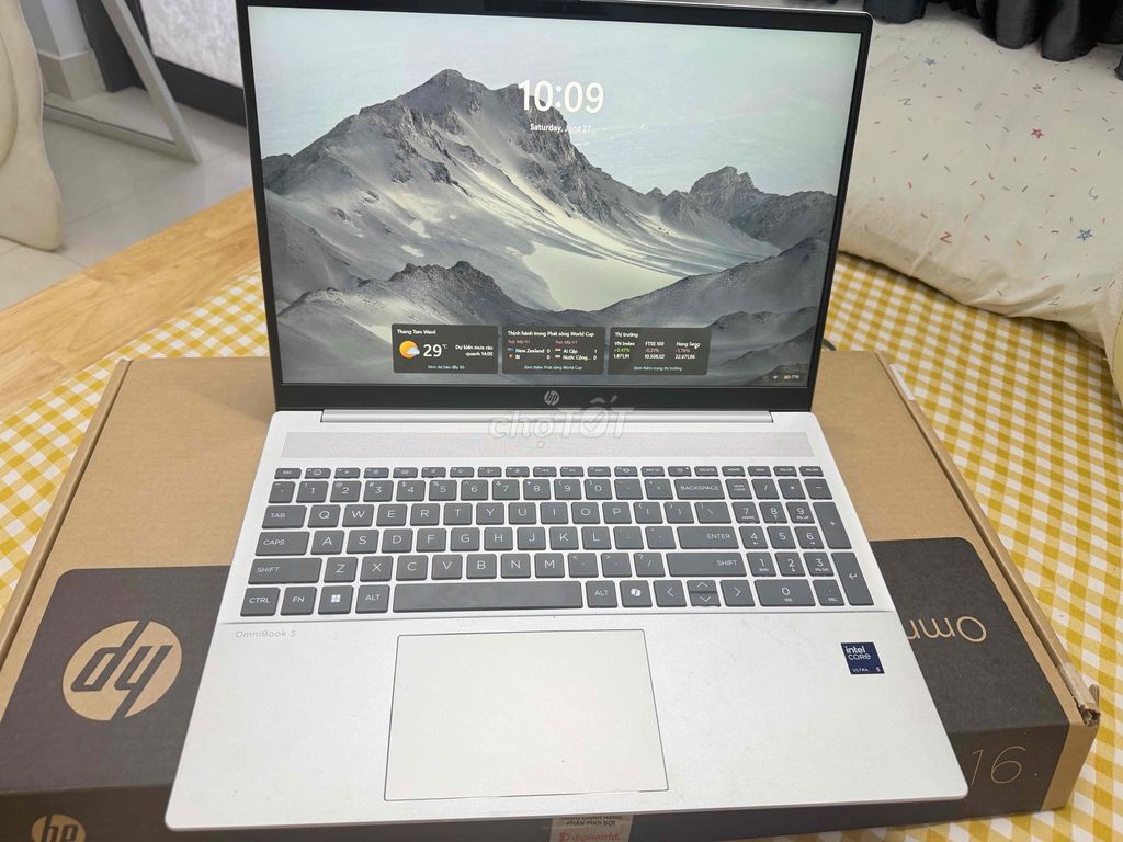 HP Omnibook 5 AI 16 16GB Bạc. Mua bán Laptop tại Thành phố Vũng Tàu Bà Rịa - Vũng Tàu được đăng bởi Ngân Thảo hình 1