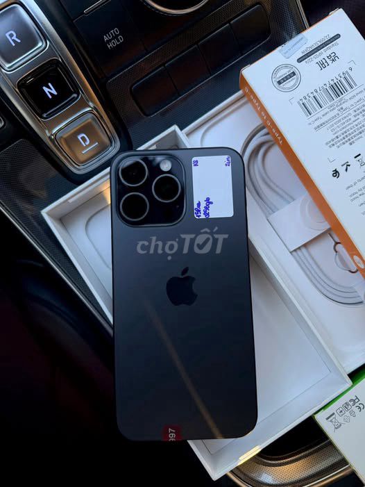 iPhone 15 Pro Max 256GB Đen. Mua bán Điện thoại tại Thành phố Thuận An Bình Dương được đăng bởi Hội Đồ Điện Tử hình 1