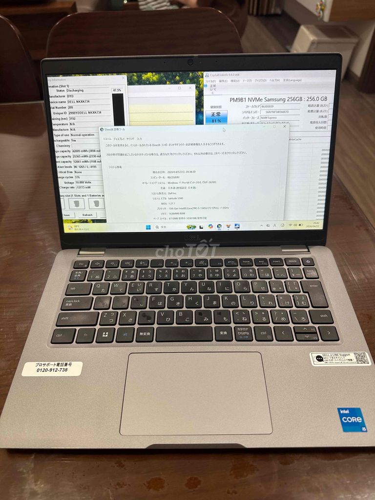 Dell Latitude 5340 i5 13th Gen 16GB/256GB. Mua bán Laptop tại Quận Cẩm Lệ Đà Nẵng được đăng bởi Chí Hướng Group  hình 1