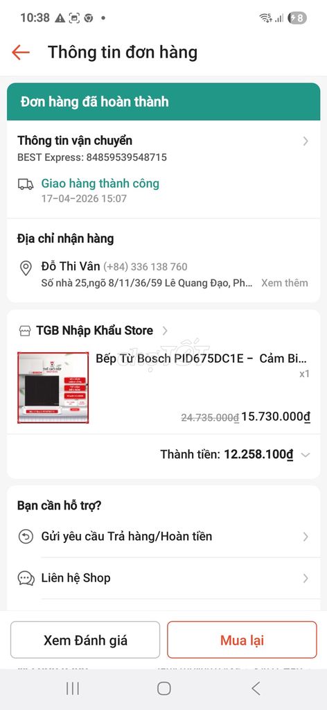 Kệ bếp từ Bosch PID675DC1E. Mua bán Tủ, kệ gia đình tại Quận Nam Từ Liêm Hà Nội được đăng bởi Vân hình 1