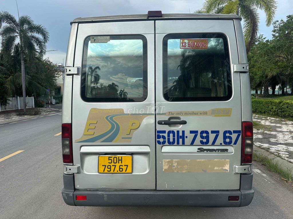 Mercedes Sprinter tải van 3 chỗ/940kg chính chủ. Mua bán Ô tô tại Quận 12 Tp Hồ Chí Minh được đăng bởi A Kha hình 2