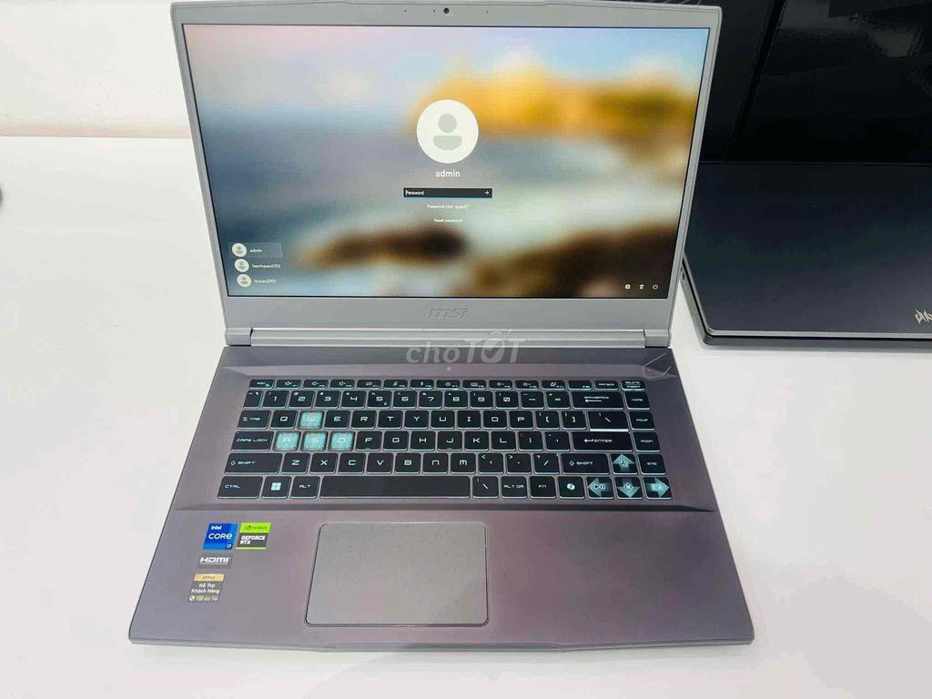 Máy Msi Như mới BHH 8/2026 I7 13620H 16/512 3050