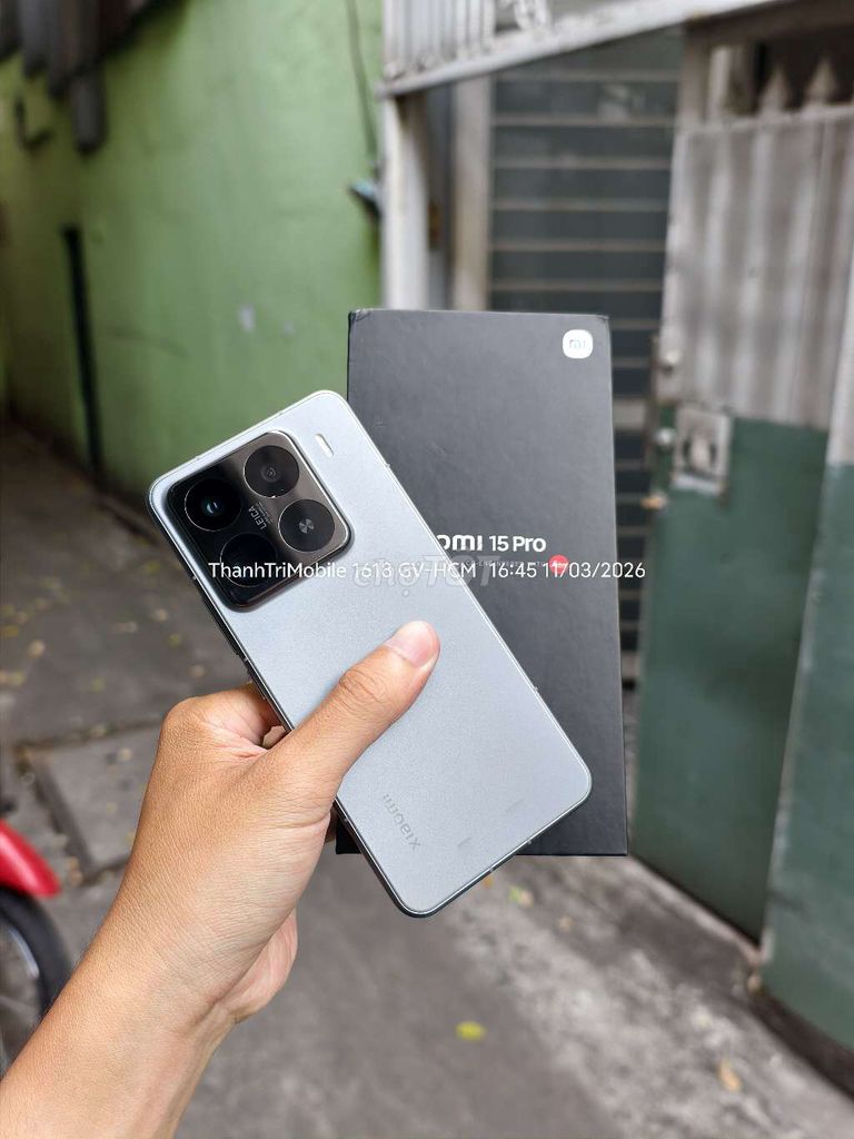 Xiaomi Mi 15 Pro Xám 12/256 fullbox bản nd. Mua bán Điện thoại tại Quận Gò Vấp Tp Hồ Chí Minh được đăng bởi Thanh Tri hình 1