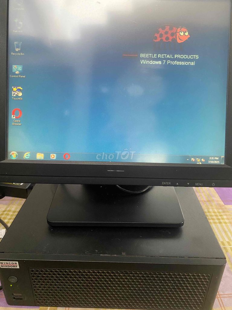Máy tính tiền cảm ứng Wincor Nixdorf. Mua bán Đồ dùng văn phòng tại Quận Cẩm Lệ Đà Nẵng được đăng bởi Mr Bin hình 1