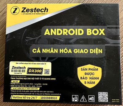 Android Box Zestech DX300 và sim 4g còn 11 tháng