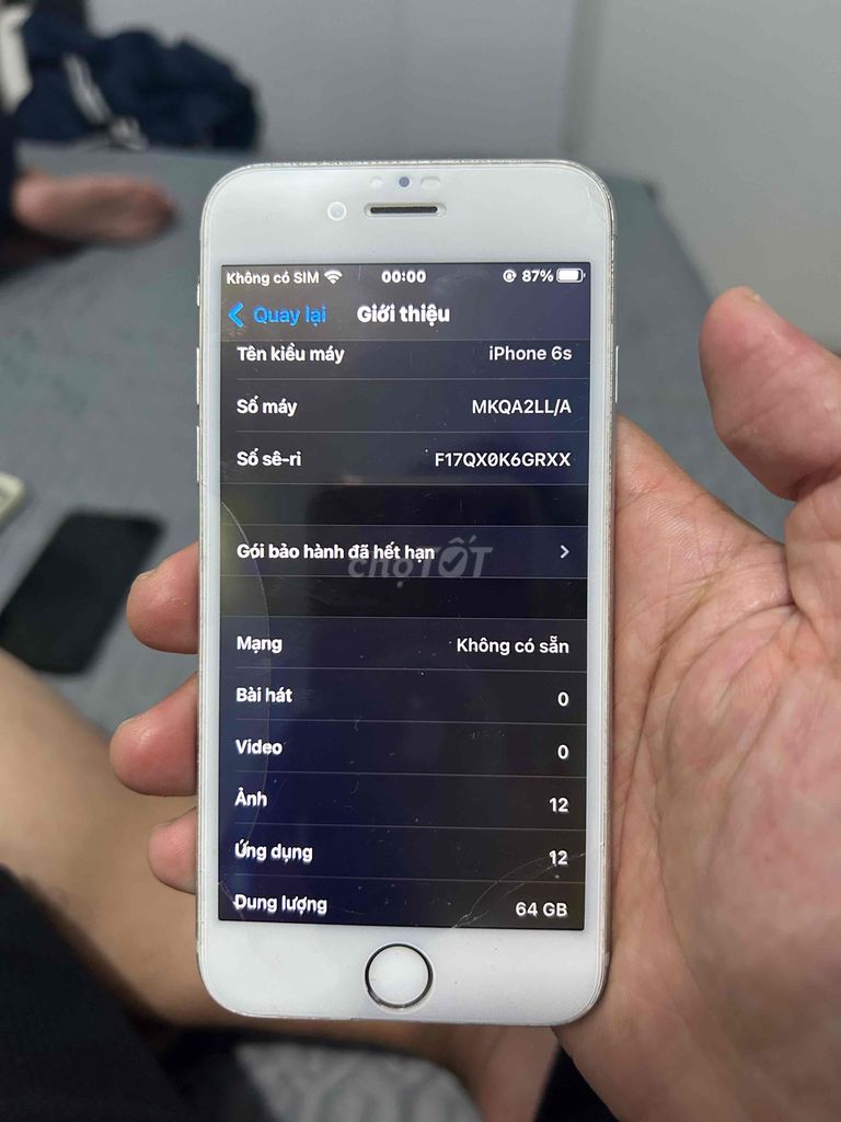 Apple iPhone 6s 64GB Bạc Đã sử dụng. Mua bán Điện thoại tại Quận Thanh Xuân Hà Nội được đăng bởi Hưng hình 1