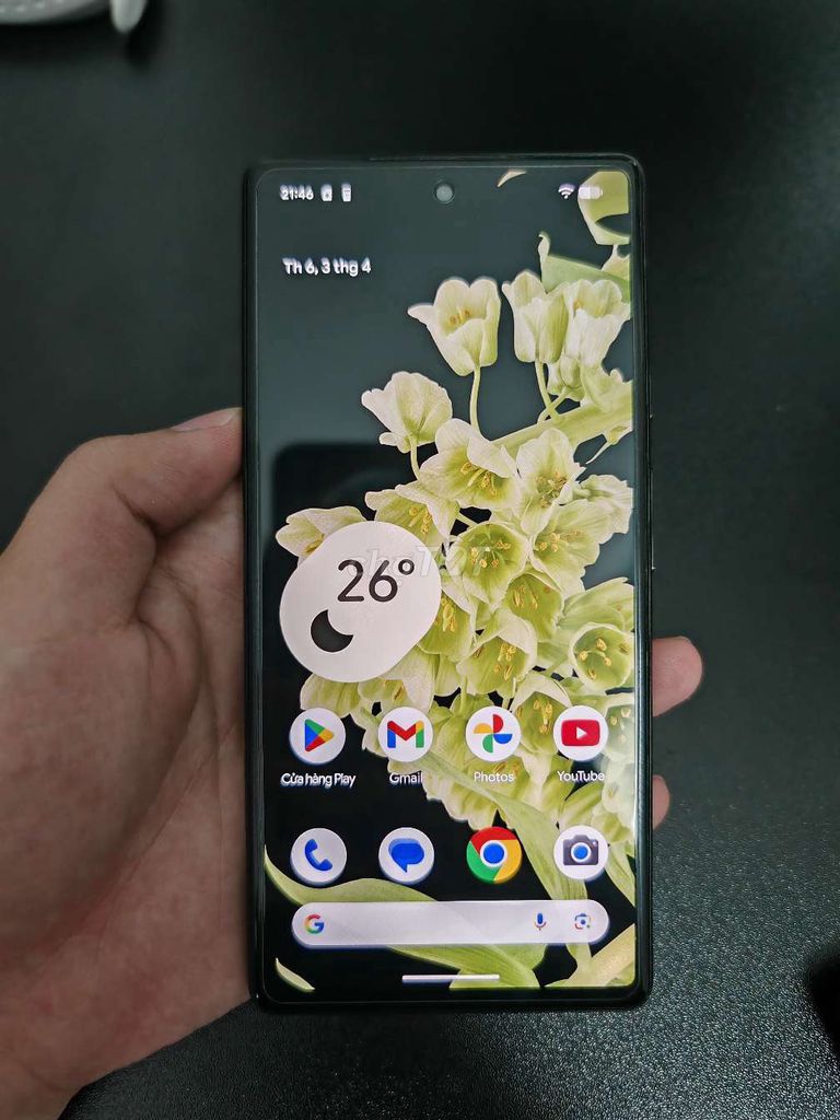 Google Pixel 6 128GB Trắng 99%. Mua bán Điện thoại tại Quận 1 Tp Hồ Chí Minh được đăng bởi Anh Tú hình 1