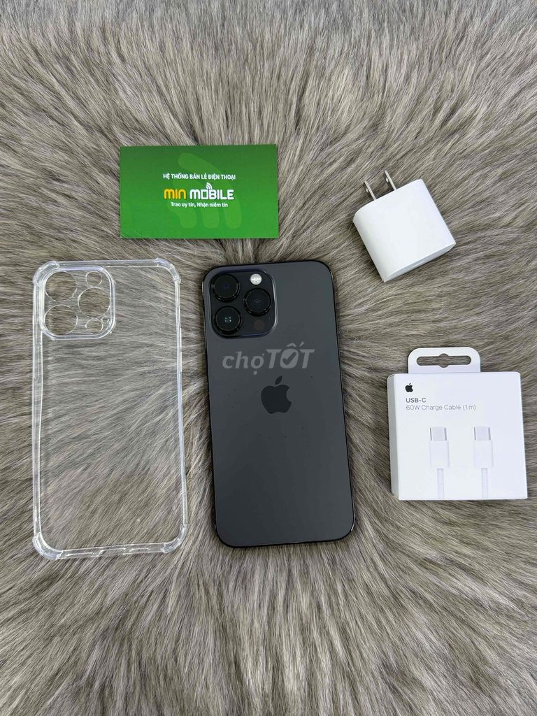Apple iPhone 14 Pro Max Đen Thép Cao Cấp. Mua bán Điện thoại tại Quận Ngô Quyền Hải Phòng được đăng bởi lê thanh thuỷ hình 1