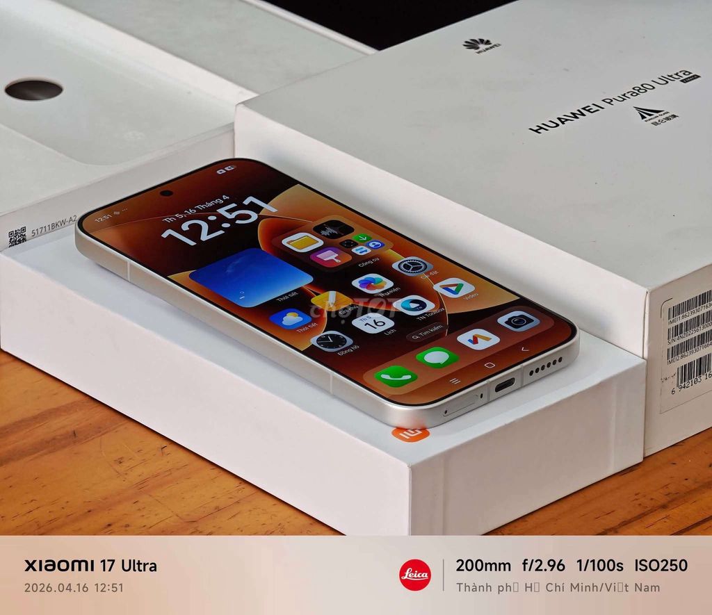 Xiaomi 17 Pro Max 16-512 full TV, fullbox mới 99%. Mua bán Điện thoại tại Quận 7 Tp Hồ Chí Minh được đăng bởi TMH hình 1