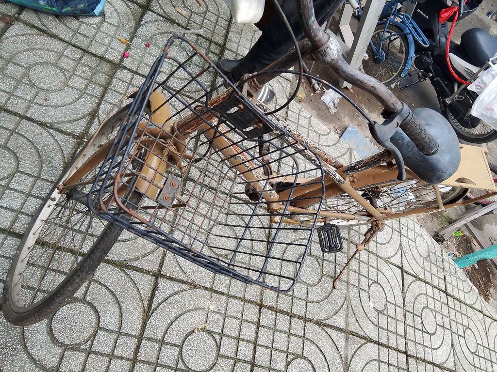 Xe đạp Cổ điển màu Nâu. Mua bán Xe đạp tại Quận 6 Tp Hồ Chí Minh được đăng bởi Ngọc Lực hình 4