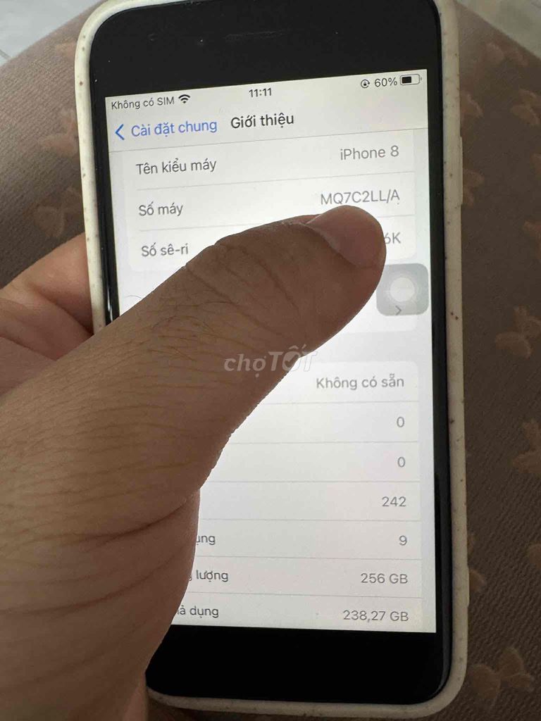 iPhone 8 256GB Đen. Mua bán Điện thoại tại Quận Gò Vấp Tp Hồ Chí Minh được đăng bởi Kiet Pham hình 1