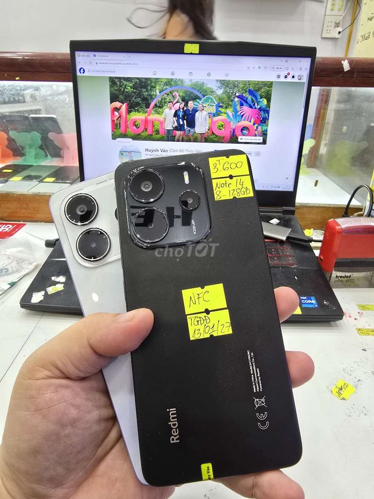 Xiaomi Note 14 8GB/128GB . Mua bán Điện thoại tại Thành phố Long Xuyên An Giang được đăng bởi Facebook Cầm Đồ Thúy Vân hình 1