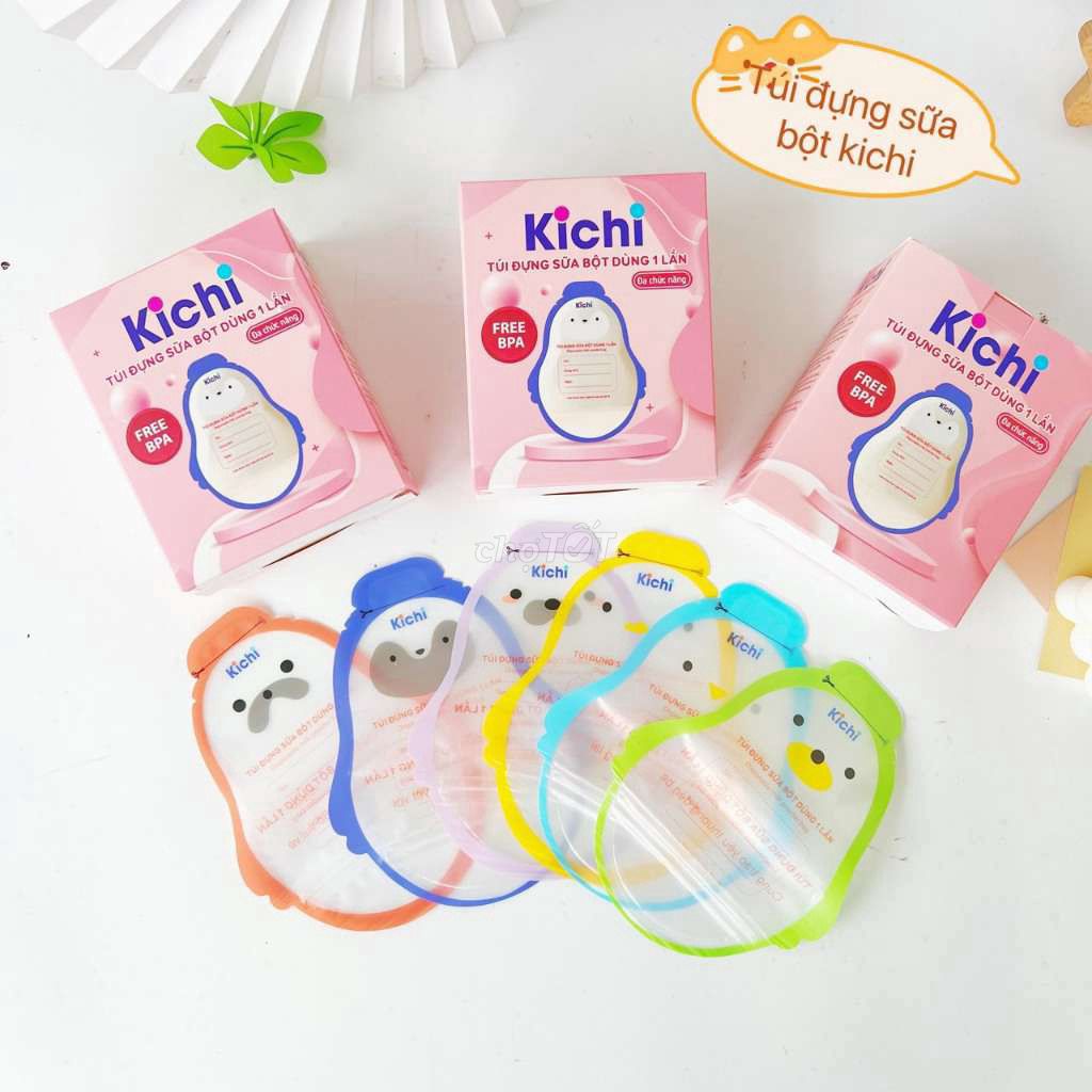 Túi đựng sữa Kichi Free BPA nhiều màu. Mua bán Mẹ và bé tại Huyện Vĩnh Cửu Đồng Nai được đăng bởi Hau hình 1