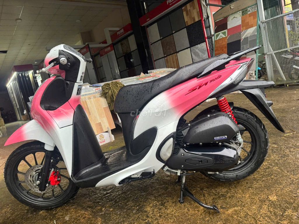 Honda SH Mode 2023 ABS Hồng trắng. Mua bán Xe máy tại Huyện Chư Sê Gia Lai được đăng bởi Anh minh hình 3