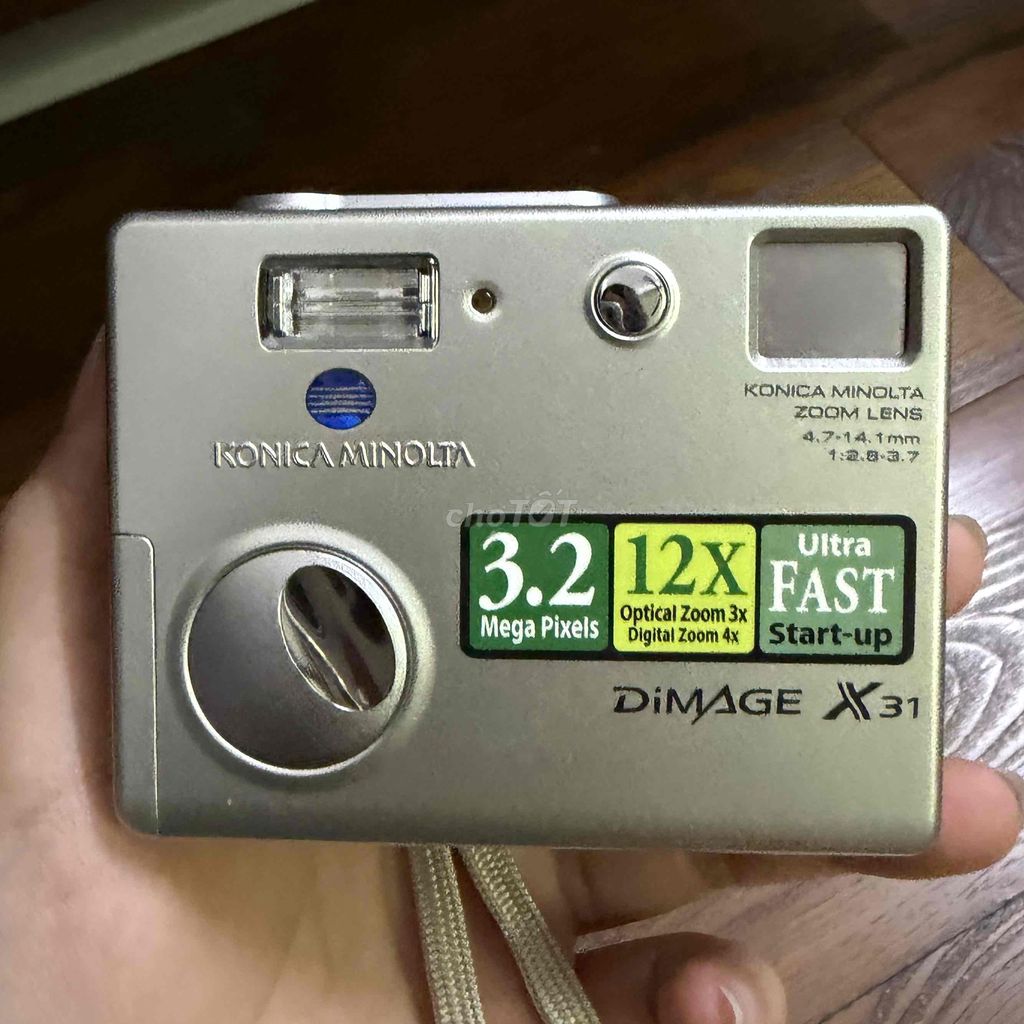 Máy ảnh kỹ thuật số Konica Minolta DiMAGE X31. Mua bán Máy ảnh, Máy quay tại Quận Phú Nhuận Tp Hồ Chí Minh được đăng bởi Giang hình 1