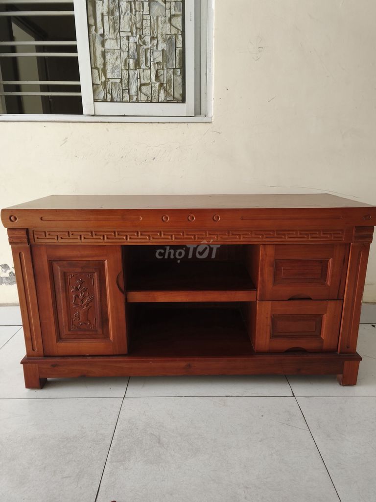Kệ TV Gỗ Nâu. Mua bán Tủ, kệ gia đình tại Huyện An Dương Hải Phòng được đăng bởi Anh Khoa hình 1
