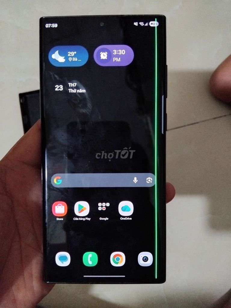 Samsung S22 Ultra 128GB Đen Đã sử dụng. Mua bán Điện thoại tại Huyện Hóc Môn Tp Hồ Chí Minh được đăng bởi Đỗ Đức Huy hình 1