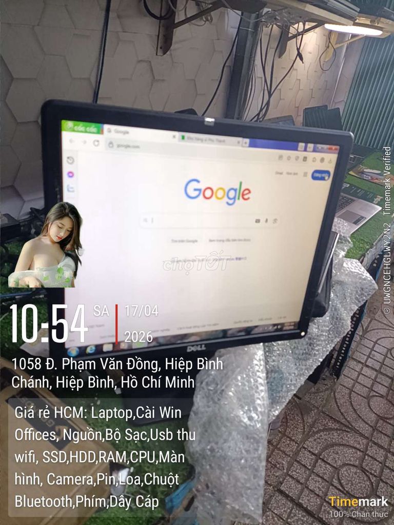 Màn hình máy tính Dell 17 inch kèm phụ kiện. Mua bán Phụ kiện (Màn hình, Chuột...) tại Thành phố Thủ Đức Tp Hồ Chí Minh được đăng bởi Cũ Giá Rẻ hình 1