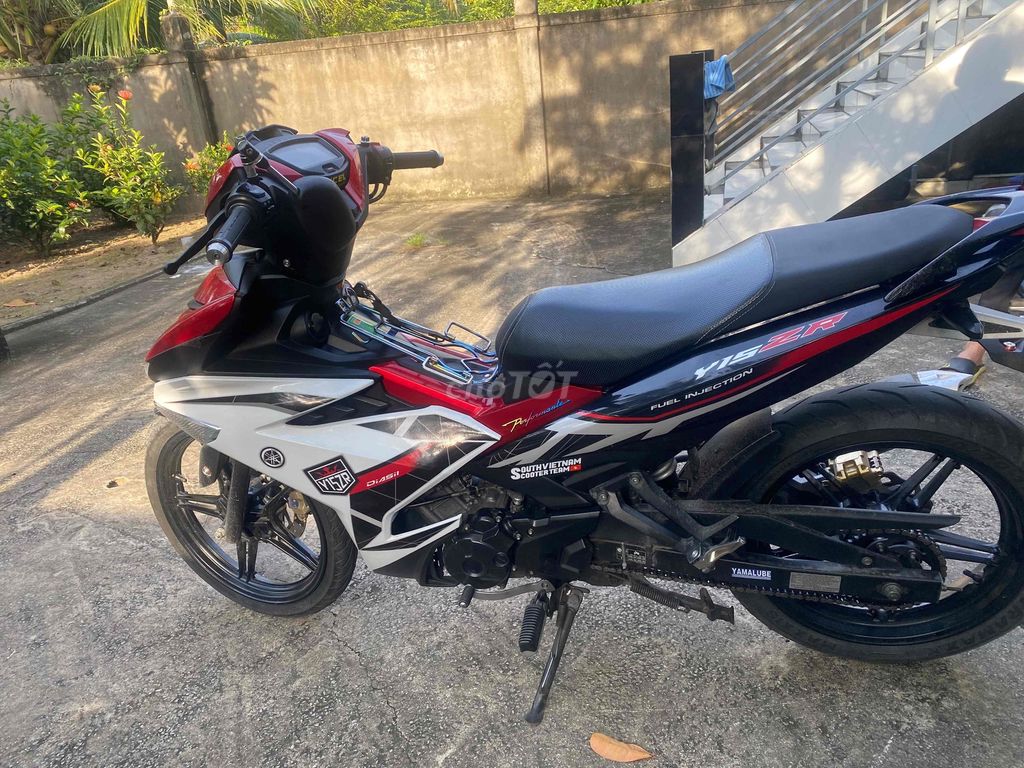 Yamaha Exciter 150 Đỏ trắng đen. Mua bán Xe máy tại Huyện Bình Tân Vĩnh Long được đăng bởi thái Minh Thuận hình 4