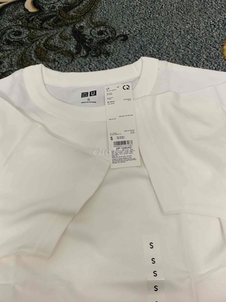 Áo thun Uniqlo Cotton Unisex size S. Mua bán Quần áo tại Thành phố Bắc Giang Bắc Giang được đăng bởi Đức Huyy hình 1