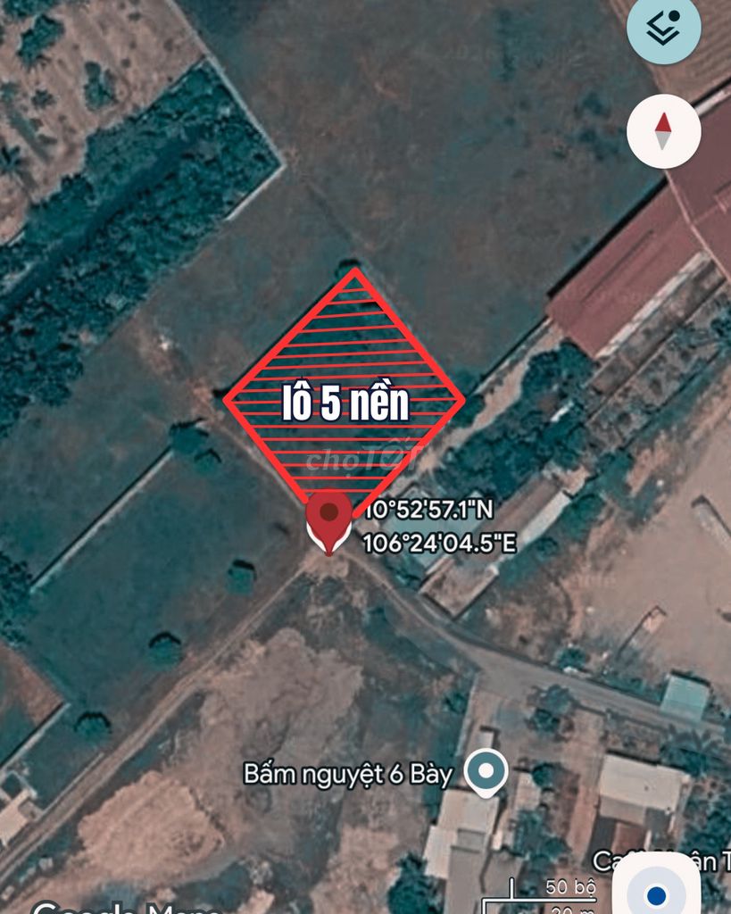 Bán đất nền gần Quốc lộ N2, Hậu Nghĩa, 172,7m², đường ô tô, giá tốt