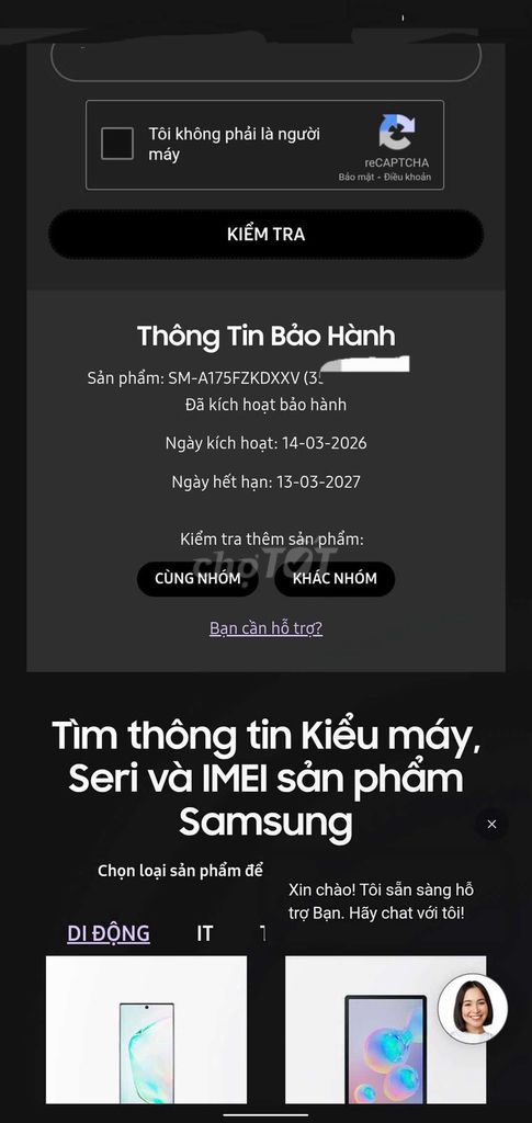 Samsung Galaxy A17 8GB/128GB. Mua bán Điện thoại tại Thị xã Sơn Tây Hà Nội được đăng bởi Duy Culy hình 1