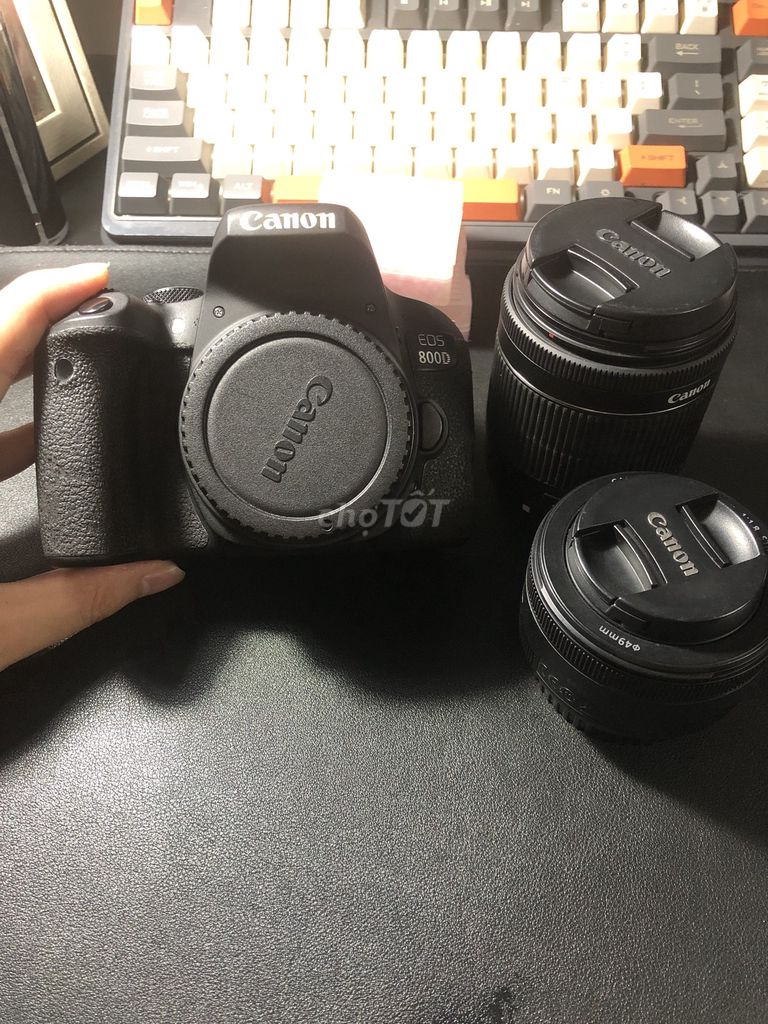 Máy ảnh Canon 800D Đen Bình thường. Mua bán Máy ảnh, Máy quay tại Quận Thanh Xuân Hà Nội được đăng bởi Tên chưa cung cấp hình 1