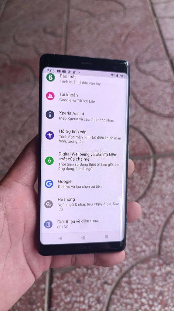 Sony XZ3 chip Snapdragon 845 màn hình cong Amoles. Mua bán Điện thoại tại Huyện Châu Thành Đồng Tháp được đăng bởi Máy cỏ muôn năm hình 1