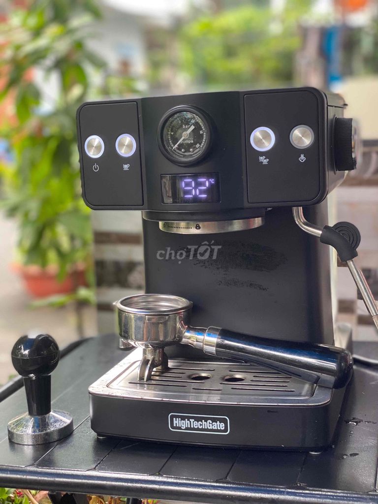 Máy pha cà phê HighTechGate Espresso Đen. Mua bán Bếp, lò, đồ điện nhà bếp tại Quận 8 Tp Hồ Chí Minh được đăng bởi Yến sào nha trang hình 1