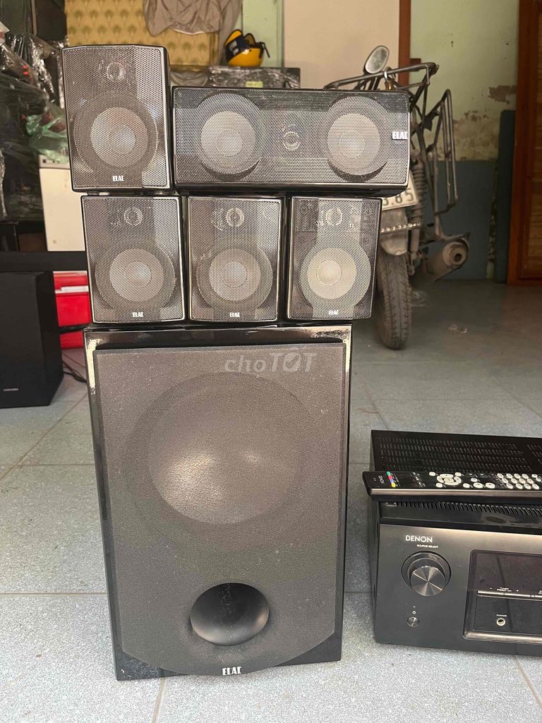 Bộ loa ELAC amply DENON X2000. Mua bán Tivi, Âm thanh tại Quận Nam Từ Liêm Hà Nội được đăng bởi phạm trung hình 1