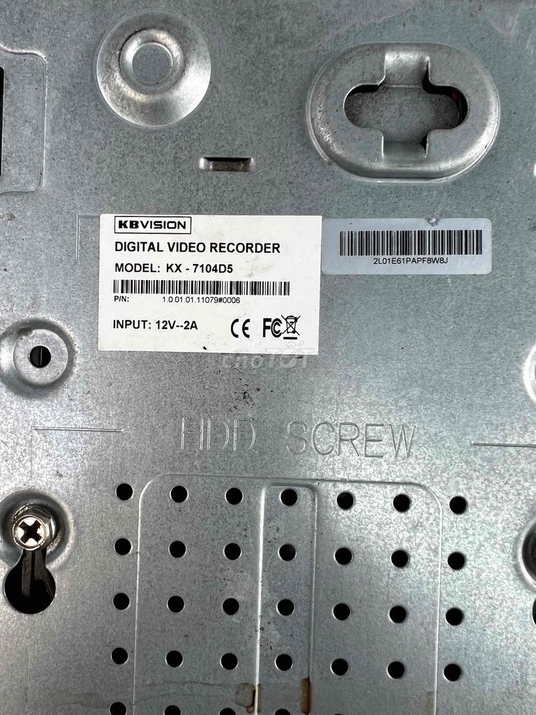 Đầu ghi hình KBVISION KX-7104D5 Đen. Mua bán Máy ảnh, Máy quay tại Quận 10 Tp Hồ Chí Minh được đăng bởi THANH NGUYỄN  hình 1