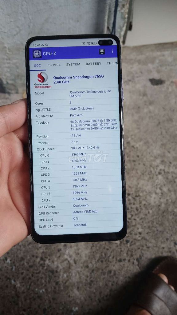 Xiaomi Redmi K30 5G 128GB gl. Mua bán Điện thoại tại Quận 12 Tp Hồ Chí Minh được đăng bởi anh khang  hình 1