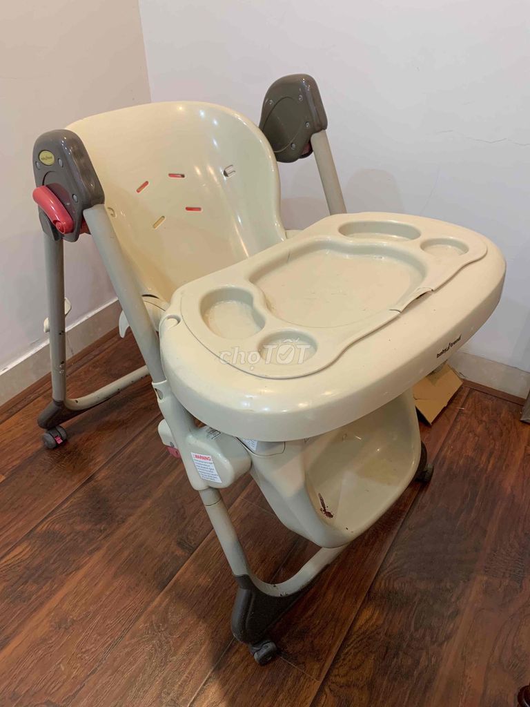 Ghế ăn dặm Baby Trend Kem Nhựa tốt. Mua bán Mẹ và bé tại Quận Cầu Giấy Hà Nội được đăng bởi Minh Long hình 1