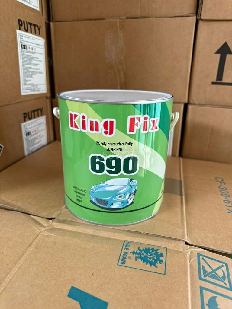 Bả matit King Fix 690 Polyester siêu mịn. Mua bán Đồ chuyên dụng, Giống nuôi trồng tại Quận Hải An Hải Phòng được đăng bởi Nguyễn Thị Vân Trang hình 1