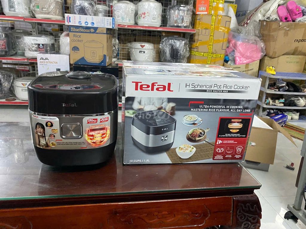 Nồi cơm cao tần Tefal Master Max 1.8 lít RK819868